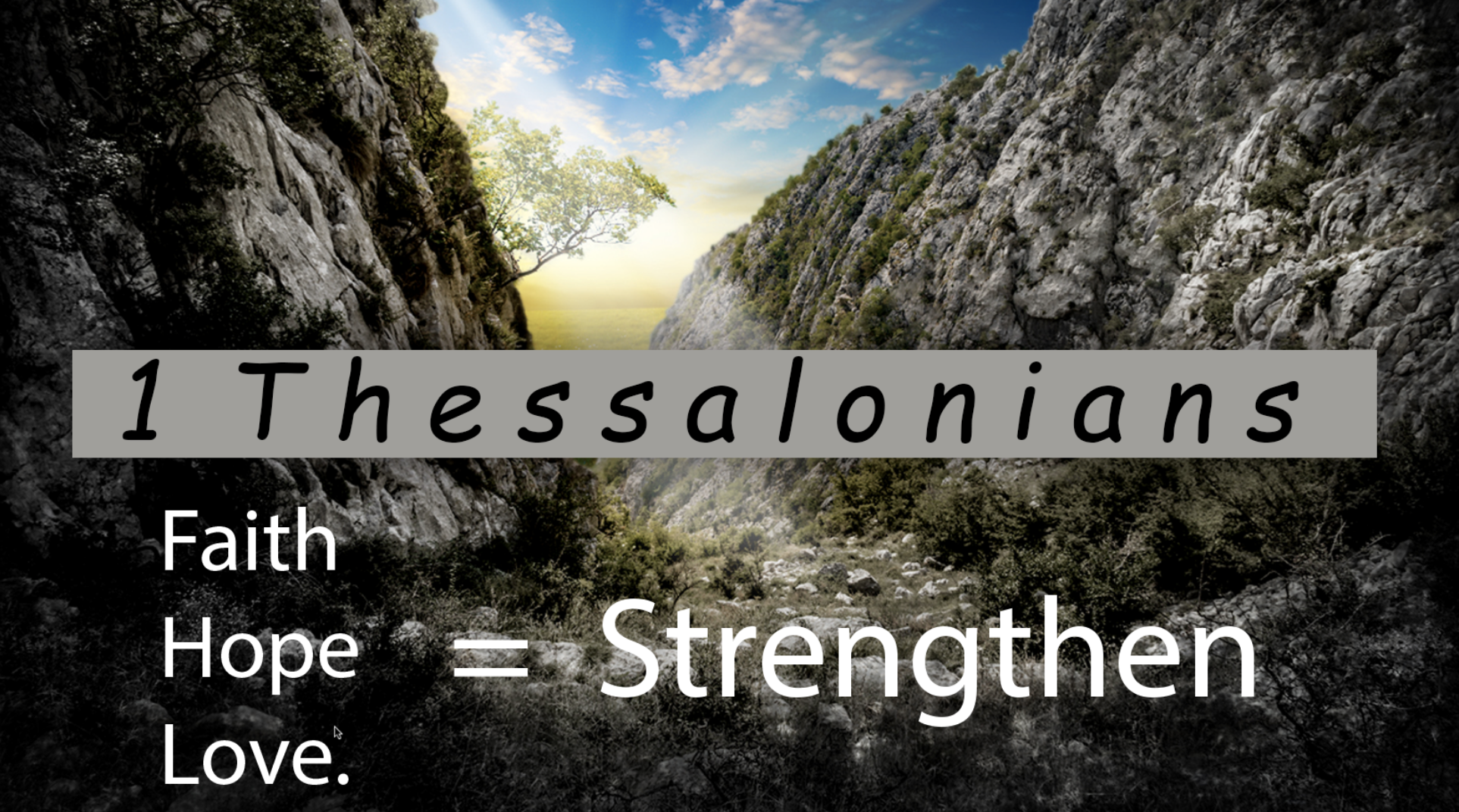 1 Thessalonians